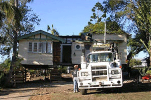 Moving a removal home